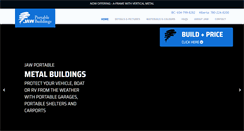 Desktop Screenshot of jawportablebuildings.com