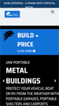 Mobile Screenshot of jawportablebuildings.com