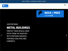 Tablet Screenshot of jawportablebuildings.com